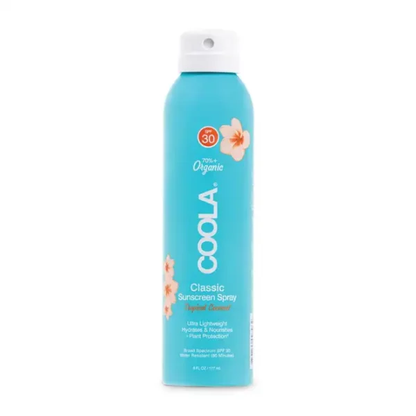 Coola Body SPF 30 Tropical Coconut Sunscreen Spray